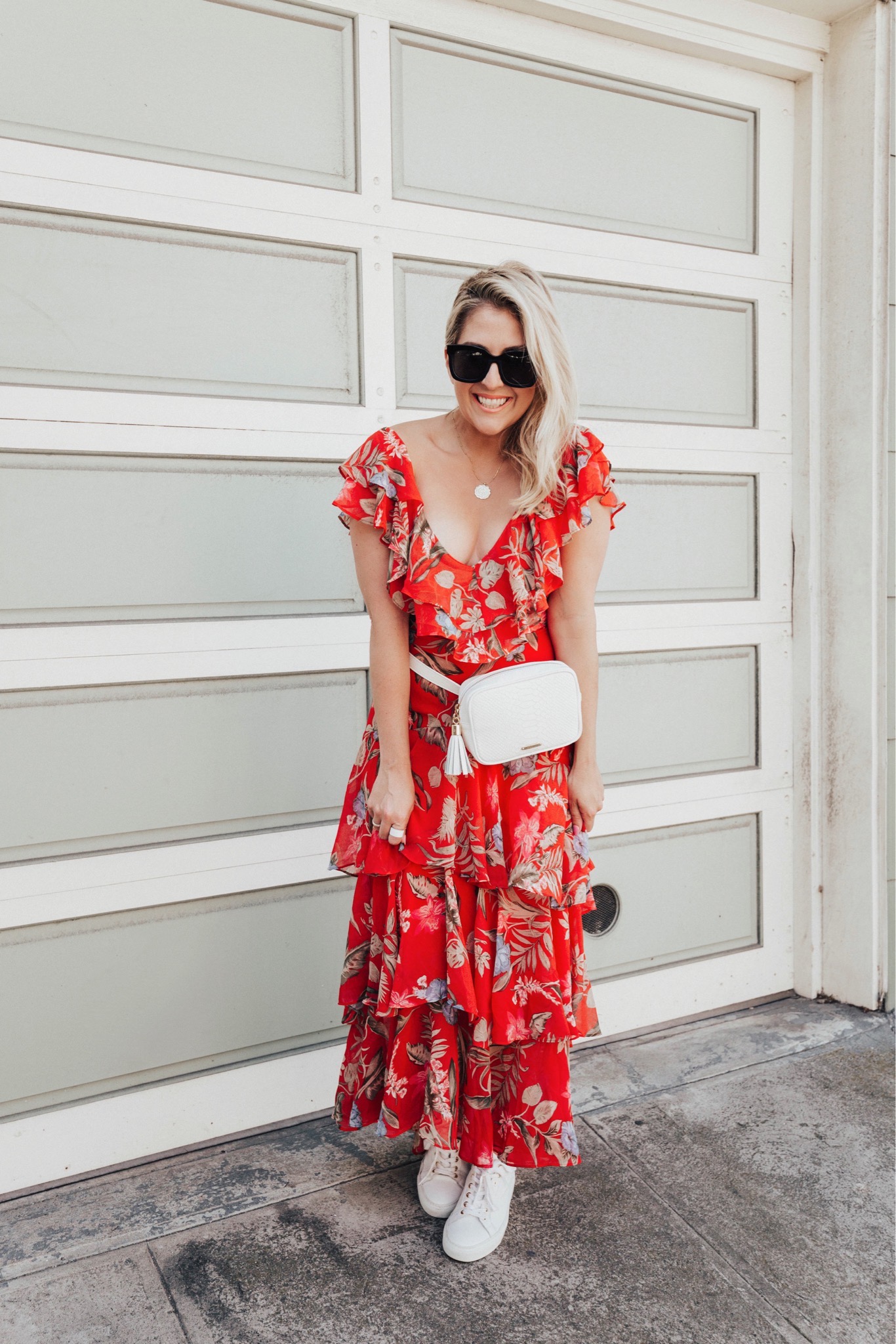 Chelsea Tiered Ruffle Maxi Dress Deals 
